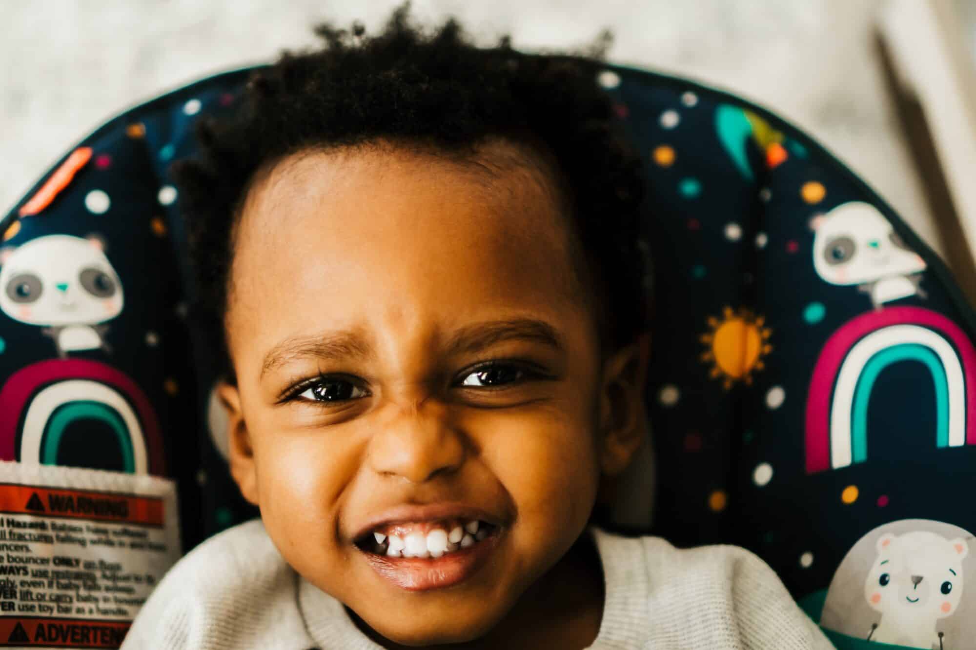 Upset toddler