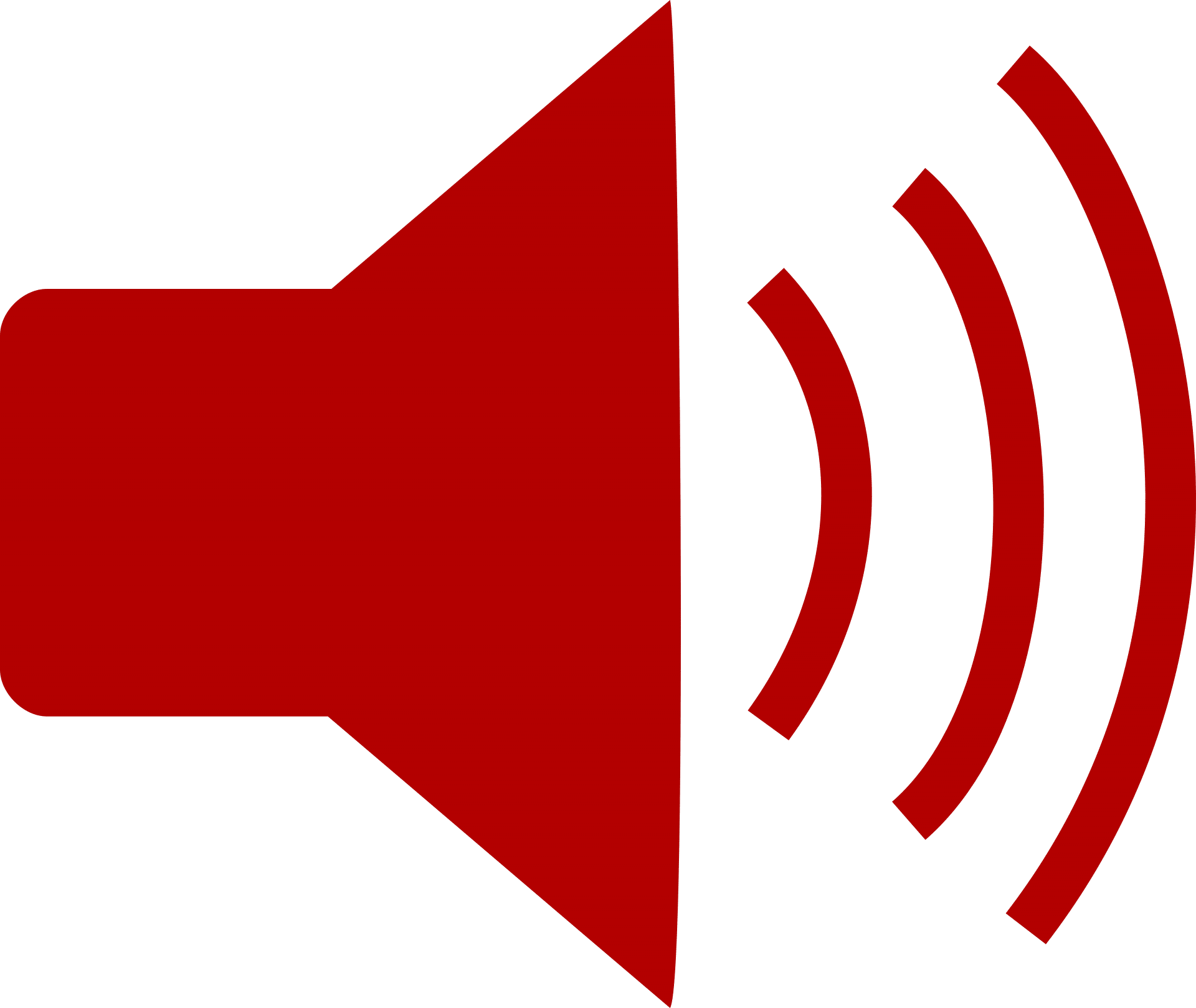 Volume up symbol