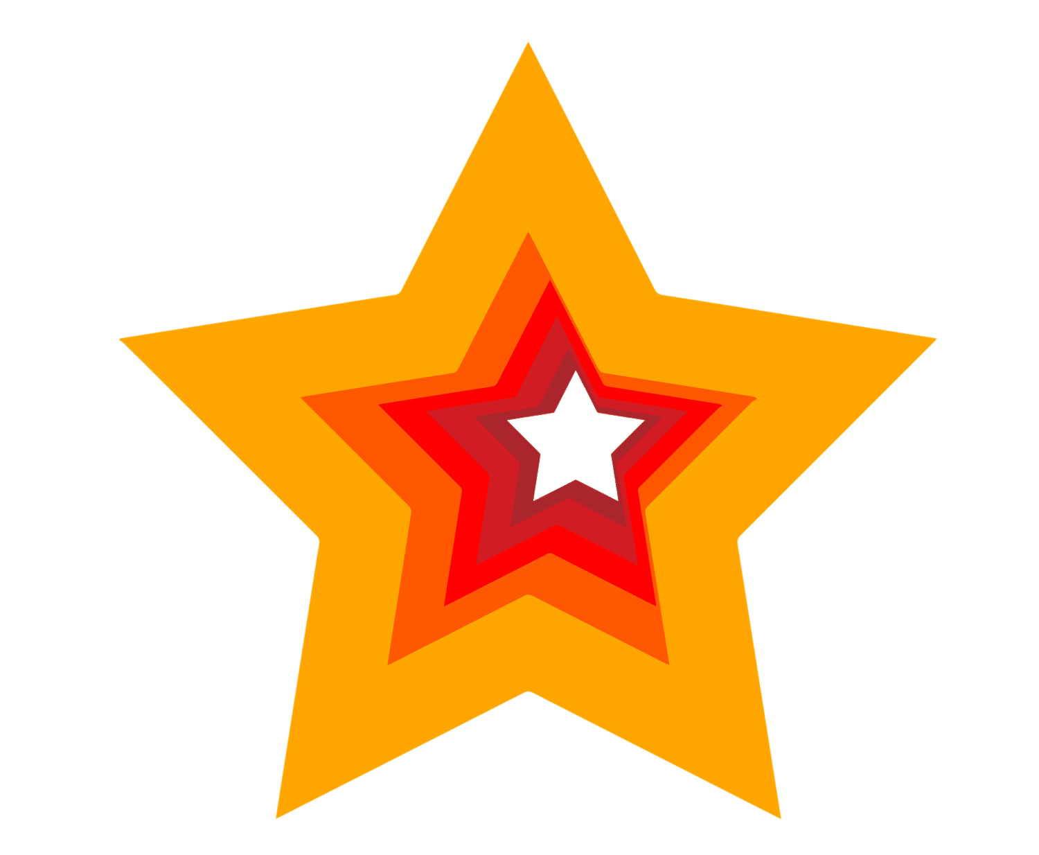 Illustration of a gold star